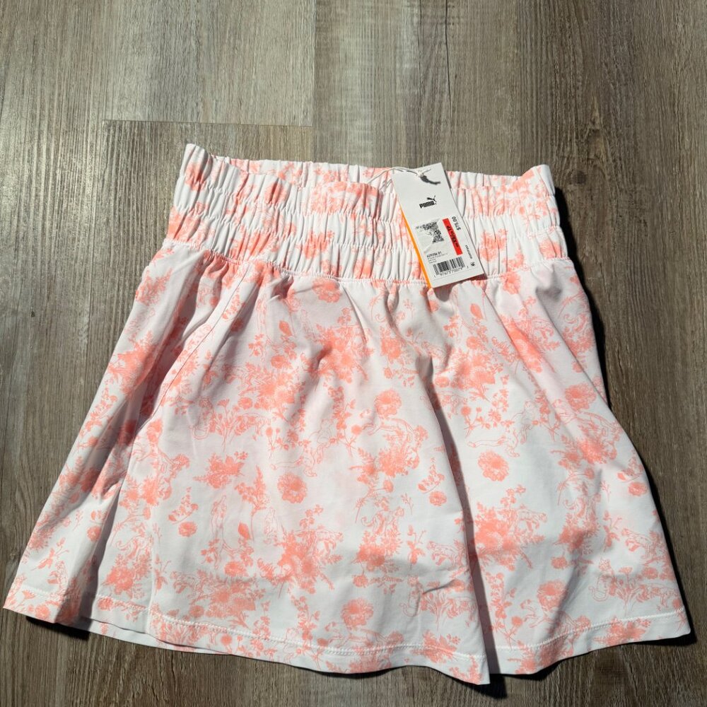 Puma Women's Sandy Printed Skort, Rose Fruit Print, Different Sizes